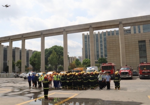 浙江眾成參與嘉善縣消防聯(lián)合演習(xí)活動(dòng)